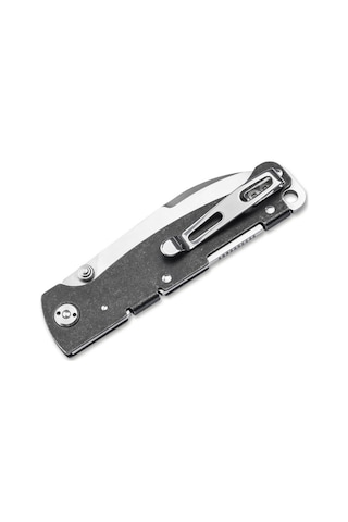 Böker Plus Atlas Drop Point Ts Çakı Gri
