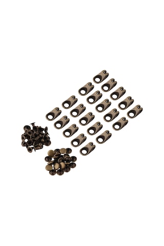 Padalink 20 Adet Kayağaç Ayakabısı İpi Kanca, Alaşım Malzeme, Dayanıklı, Dışarı Ayakkabısı Ve Çanta Askı Bağlantısı İçin, Kiremit Rengi, Dıy El Sanatları Aksesuarı