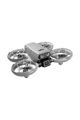 Led Işıklı Mini Drone Kameralı Headless App Destekli