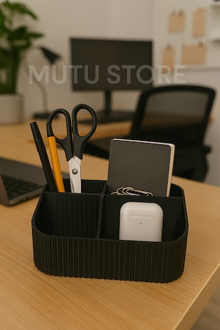 Ofis Masası Düzenleyici - Organizer Siyah