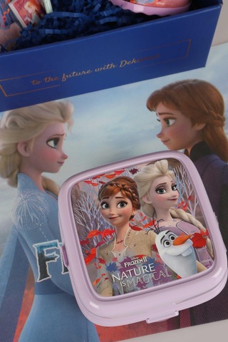 Dekomus Lisanslı Özel Kutulu Frozen Kırtasiye Ve Yemek Seti