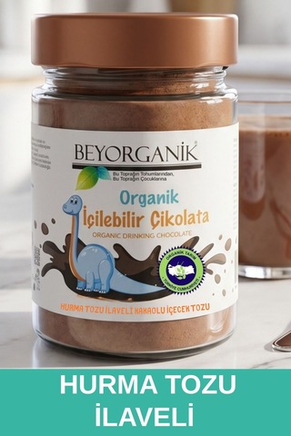 Beyorganik Organik İçilebilir Çikolata 170 Gr Pestisit Analizli 170 G