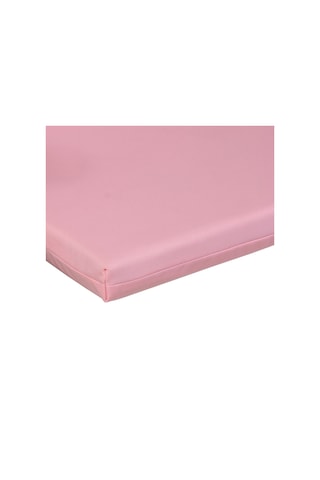 Xpermate Arkalıklı Fermuarlı 40 x 40 CM Sırtlıklı Sandalye Minderi Pembe