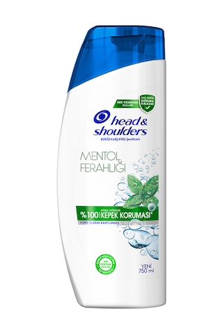 Head & Shoulders Mentol Ferahlığı Kepeğe Karşı Etkili Şampuan 750 ML