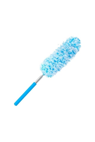 Mufunye Ev Temizliği İçin Elle Tutulan Yıkama Eliyebilen Mikrofiber Elektrostatik Toz Tüpü Mavi