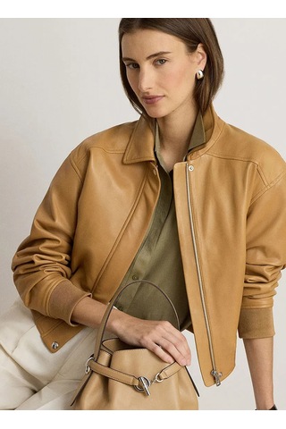 Lauren Ralph Lauren Bej Kadın El Çantası 431982787008 Açık Bej
