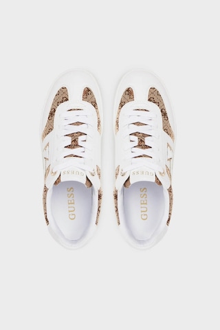 Guess Bayan Ayakkabı Fltnc2 Ele12 Whıbr Beyaz-kahve Beyaz-kahve
