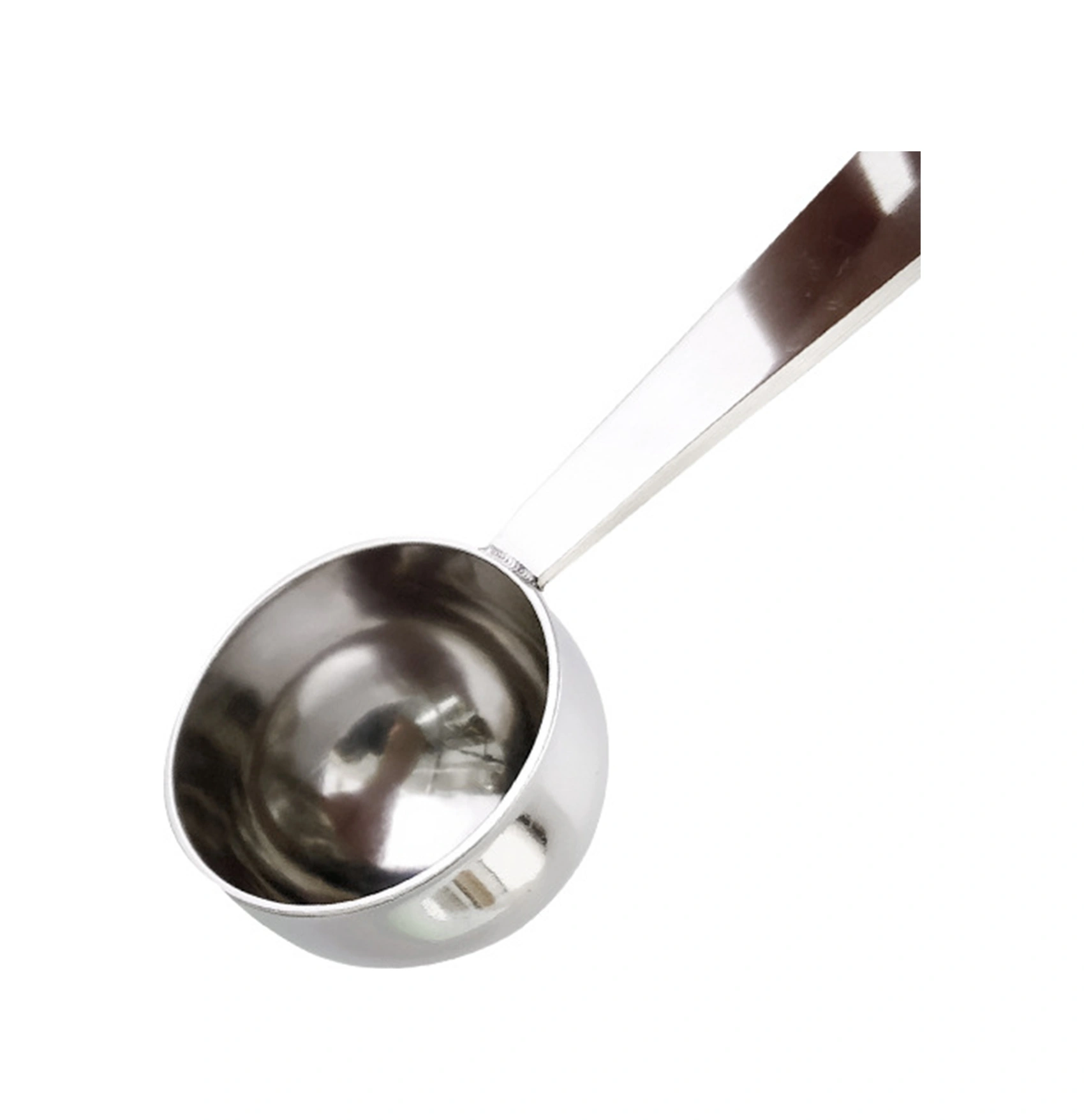 Folinda Stainless Steel Çift Fonksiyonlu Kahve Ölçü Kova Ve Press, Uzun Saplı, Gıda Kalitesi, Mutfak Ve Restoran Uygun, Çay, Şeker, Baharatlar İçin De Kullanılabilir Gümüş