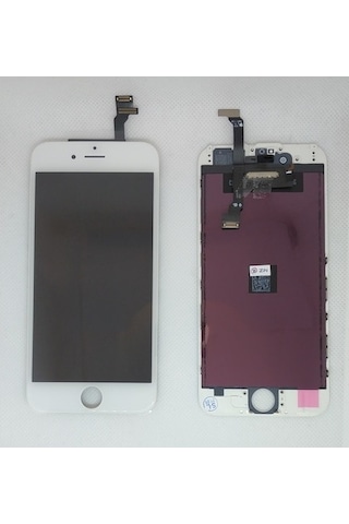 Senalstore Apple Uyumlu iPhone 6 Beyaz Lcd Ekran+dokunmatik
