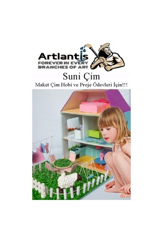 Yapay Çim A3 30x40 Cm 5 Adet A3 Boyutunda Maket Çim Dekorati Yapay Çim Halı Teraryum Suni Çim 30 x 40