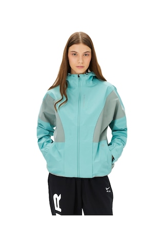 Nike Trail Gore-tex Infinium Running Jacket Yağmur Geçirmez Bol Kesim Kapüşonlu Kadın Yağmurluk Yeşil Krem
