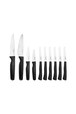 Emsan Kobe Bıçak Seti 10'lu Siyah
