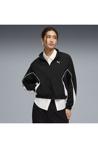 Puma Puma Sport Relaxed Woven Ful Kadın Siyah Ceket 69186401