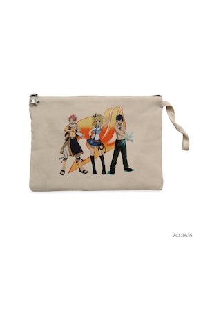 Zepplin Giyim Fairy Tail Team 2 Clutch Astarlı Cüzdan / El Çantası