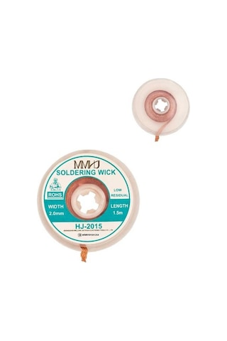 Lehim Alma Teli Hj-2015 2mm 1,5 Metre Emici / Çekme Solder Wick Hatfon