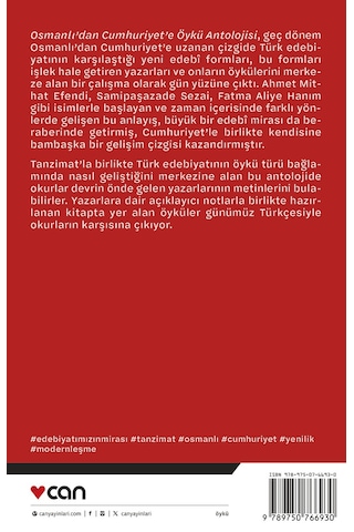 Osmanlı Dan Cumhuriyet E Öykü Antolojisi