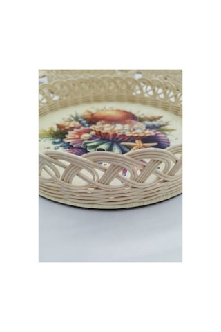 %100 Doğal El Yapımı 1. Sınıf Mdf Tabanlı İstiridye Temalı Dekoratif Rattan Sunum Tepsisi 30 Cm, 6 Cm, 2 Mm %100 Doğal El Yapımı 1. Sınıf Mdf Tabanlı İstiridye Temalı Dekoratif Rattan Sunum Tepsisi 30 Cm, 6 Cm, 2 Mm