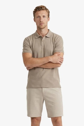 Nautica Erkek Bej Regular Fit Polo Yaka T-shirt-14607
