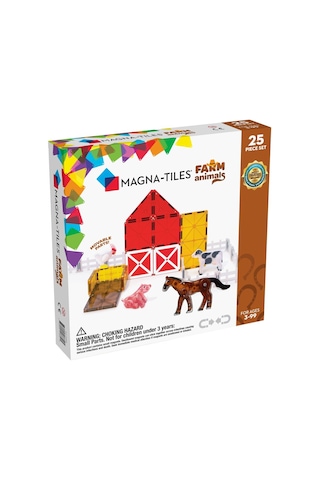 Magna-tiles - Çiftlik Hayvanları - 25 Parça