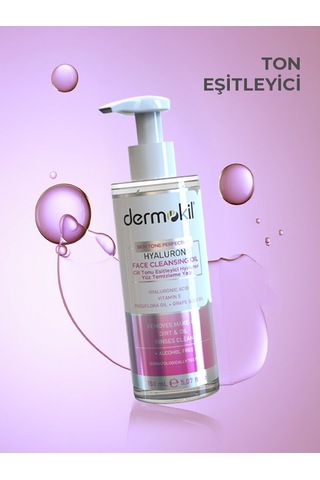 Dermokil Hyaluron Yüz Temizleme Yağı 150 ML
