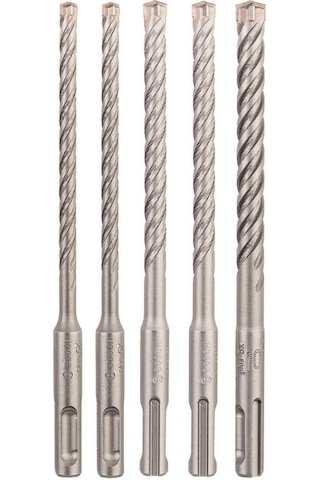 Bosch SDS plus-5X Serisi Kırıcı Delici Matkap Ucu 5 Parça Set (6,6,8,8,10 x 160 mm)-2608833911