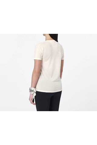 Salomon Sense Aera Ss Tee Gfx Erkek Koşu Tişörtü Lc2929700 Beyaz