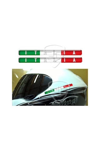 Piaggio Vespa Sticker Etiket Agv Shoei Kask Çıkartması