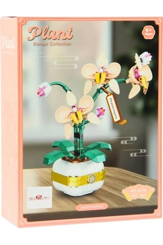 Toys E Toys Plant Bonsai Collection Orkide Çiçeği Yapı Blok Seti 323 Parça 33039