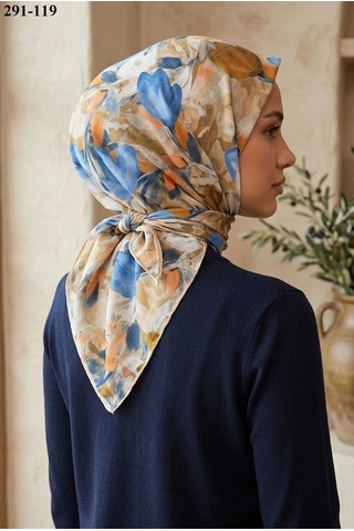 Rozella Eşarp Rozella Soft Pamuk Eşarp 291-119 Çok Renkli