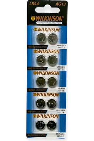 Wilkinson Alkalin Ag13 Lr44 10'lu
