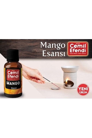 Cemilefendi Mango Esansiyel Uçucu Buhurdanlık Yağı 10 ML