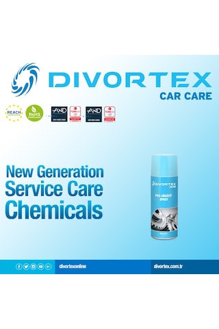 Divortex Güçlü Pas Sökücü ve Önleyici Sprey 400 ML x 12 Adet