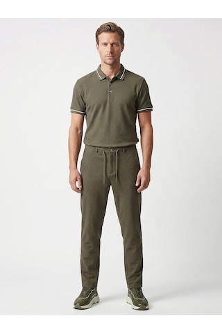 Xint Haki Pamuk Dokulu Regular Fit Jogger 380245