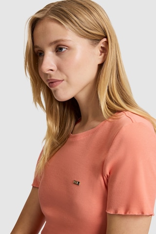 U.S. Polo Assn. U.s. Polo Assn. Kadın Mercan Tişört 50323485-vr204 Coral