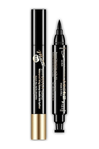 Shibella Cosmetics Suya Dayanıklı Çift Taraflı İnce Damga Eyeliner