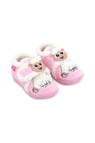 Gezer Bebe Kız Çocuk Kışlık Cırtlı Ayarlanabilir Günlük Okul Kreş Panduf Ayakkabı Ga2kbm.03362.00.r90.b42 Pembe