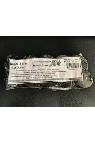 Termal Pos Rulosu 56X14 Kasetsan 10 Lu