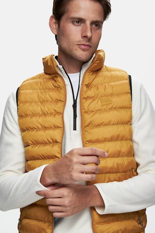 Blume Sarı Fermuarlı Ve Cepli Polyester Standard Fit Erkek Yelek - Sarı