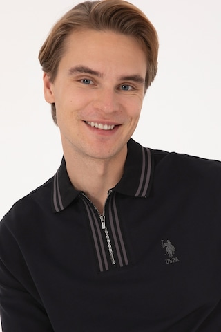 U.s. Polo Assn. Erkek Siyah Sweatshirt 50308927-vr046 Sıyah