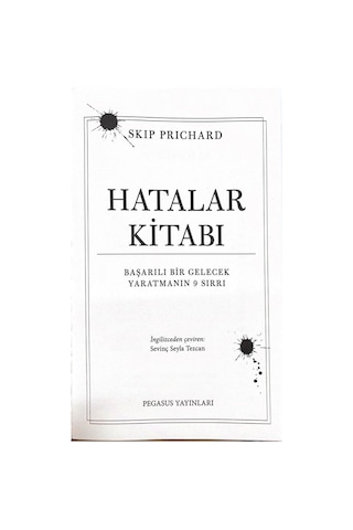 Hatalar Kitabı: Başarılı Bir Gelecek Yaratmanın 9 Sırrı