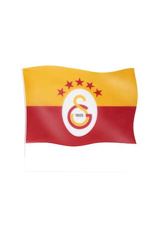 Galatasaray 5 Yıldızlı Klasik Elde Sallama Bayrak 100x150cm U251384