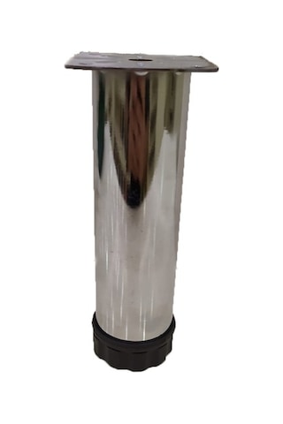 Ademkocplastik Adem Koç Plastik 42Mm Çaplı Tablalı Ayarlı Metal Ayak (4 Adet)