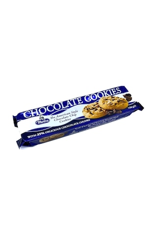 Merba Bitter Çikolata Parçacıklı Kurabiye Chocalate Cookies 150 Gram 1 Paket