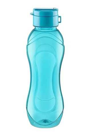 Turkuaz 750 Ml Şeffaf Öğrenci Beslenme Suluk Okul Ofis Spor Salonu Yürüyüş Su Şişesi Mug Matarası Pl Diğer
