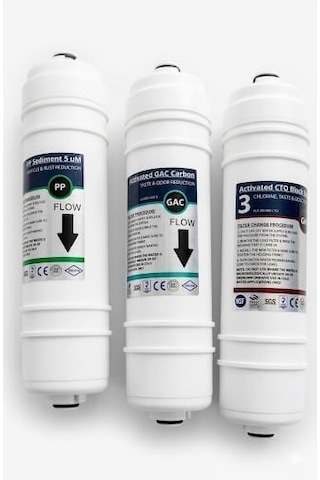 Su Arıtma Cihazı Puretech İnline Filtre Takımı 4'lü Set