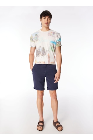 Guess Normal Mavi Erkek M4gd25wdx72f73j Bowıe Draw Cord Short
