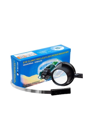 Powermaster Mg-13Ba Ledli Kafa Büyüteç 15X