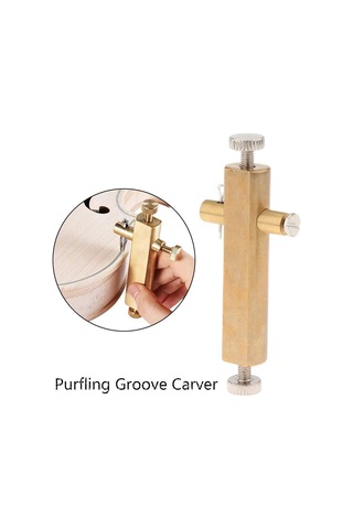 Yaozixa Keman/viyola İçin Ayarlanabilir Bakır Oluk Oymacı, 1-22mm Genişlik Aralığı, Ud Ve Enstrüman Yapımı Aracı