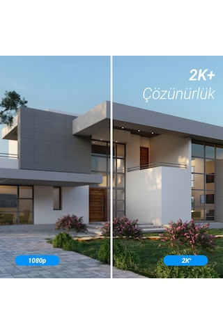 Ezvız Cb8c Kit 2k Pilli Pan-tilt Kamera + Panel