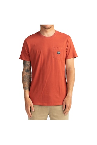 Billabong Stacked Erkek T-shirt Bordo